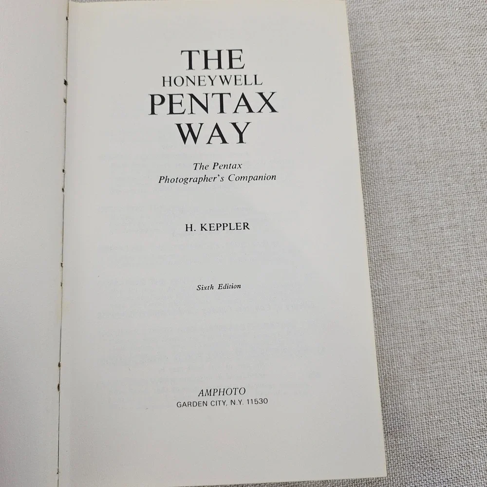 2- The Pentax Way Photography Books‎ by Herbert Keppler Honeywell 1967 & 1973